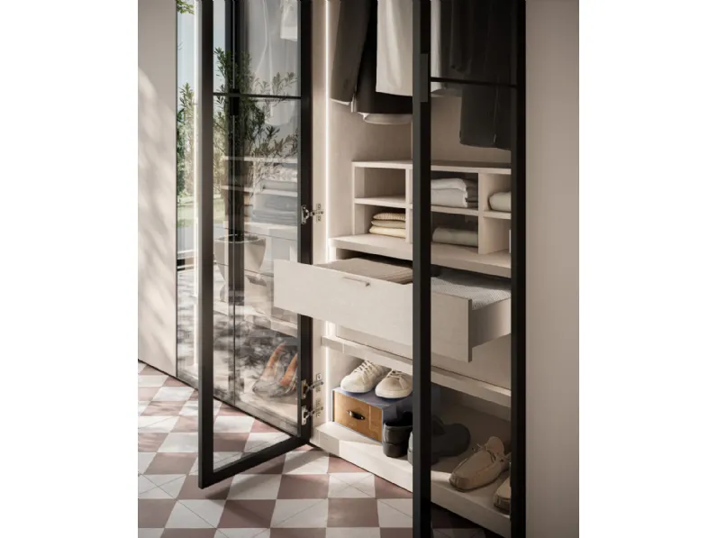 Armadio di Orme modello Vetro in laminato opaco con sconto -34%