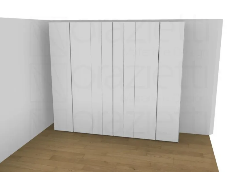 Armadio Dual flat Caccaro a sei ante in Offerta Outlet