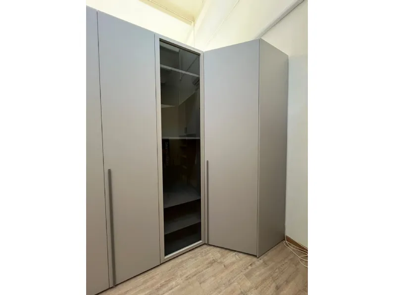 Armadio cabina armadio perla  Moretti compact camerette con ante battenti SCONTATO a PREZZI OUTLET