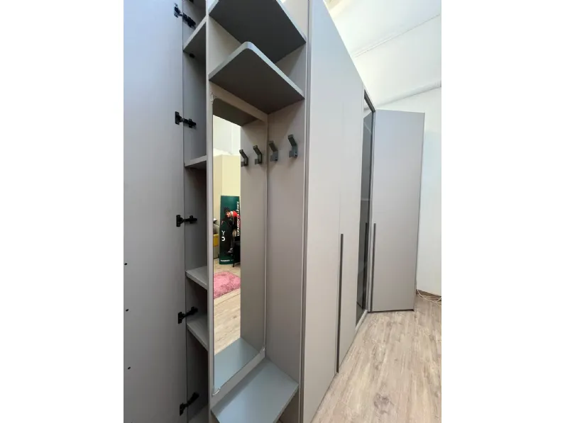 Armadio cabina armadio perla  Moretti compact camerette con ante battenti SCONTATO a PREZZI OUTLET