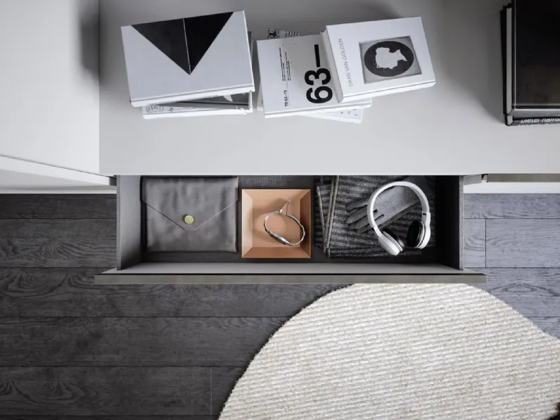 Armadio moderno Gola con cassettoni Novamobili con uno sconto imperdibile