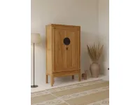 Armadio con ante battenti a prezzo scontato modello Armadio oriente teak di Outlet etnico 