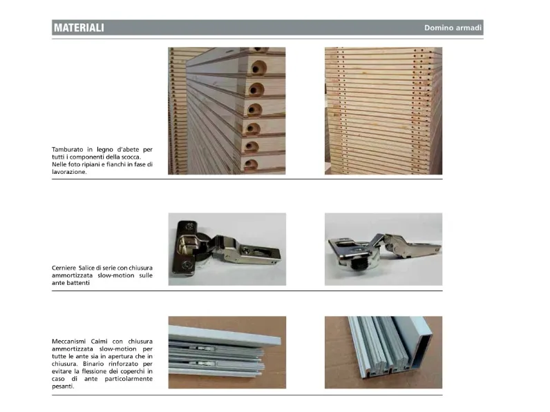Armadio Domino realizzato in laccato opaco di Veneran scontato -30%