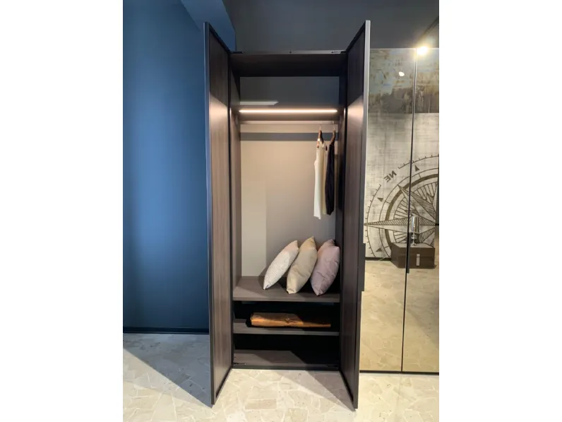 Armadio di Olivieri modello Fab in specchio con sconto -64%