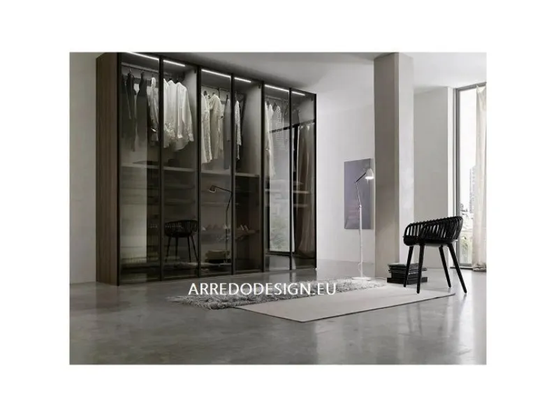 Armadio design * glass vetro di Orme a PREZZO OUTLET -30%