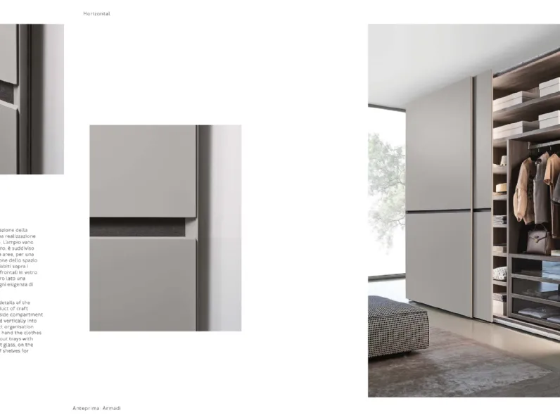 Armadio Horizontal legno Sangiacomo OFFERTA OUTLET