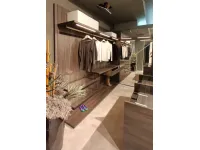 Armadio Cabina panorama realizzato in laminato materico di Sangiacomo scontato -40%