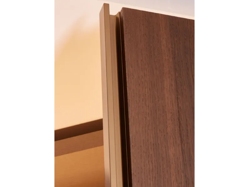 Armadio Utah pacific outlet realizzato in legno di Diotti.com scontato -55%