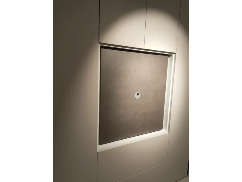 Armadio Mistral realizzato in laminato materico di Homes scontato -50%