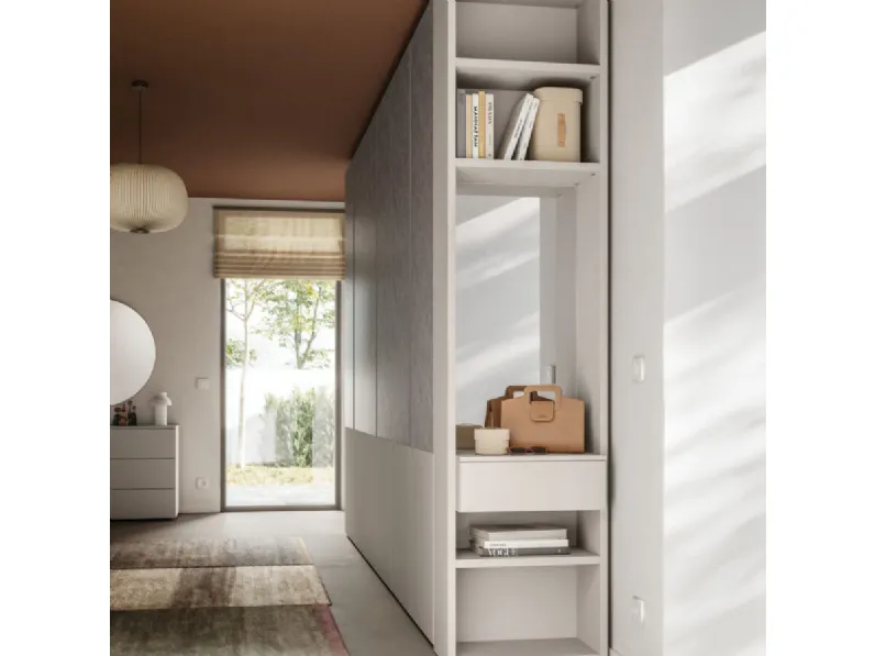 Armadio night 32 realizzato in laminato opaco di Orme scontato -40%