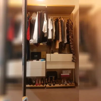 Armadio moderno Cabina armadio su misura di Moretti compact giorno notte a PREZZO OUTLET -54%
