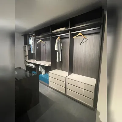 Armadio in legno Cv 523 cabina armadio ben a marchio Novamobili scontato -60%