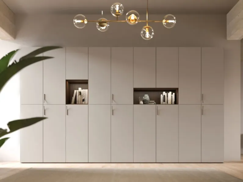 Armadio moderno Liscia night 09 Orme con uno sconto imperdibile