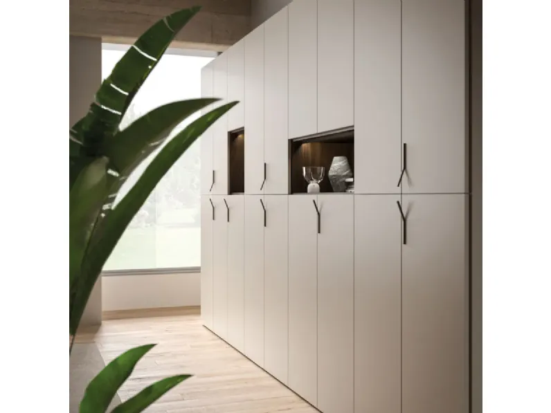 Armadio moderno Liscia night 09 Orme con uno sconto imperdibile