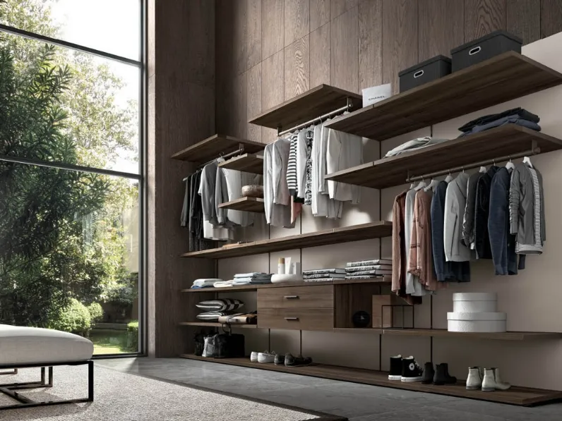 Armadio Cabina armadio soul 1 Collezione esclusiva con cabina armadio SCONTATO a PREZZI OUTLET