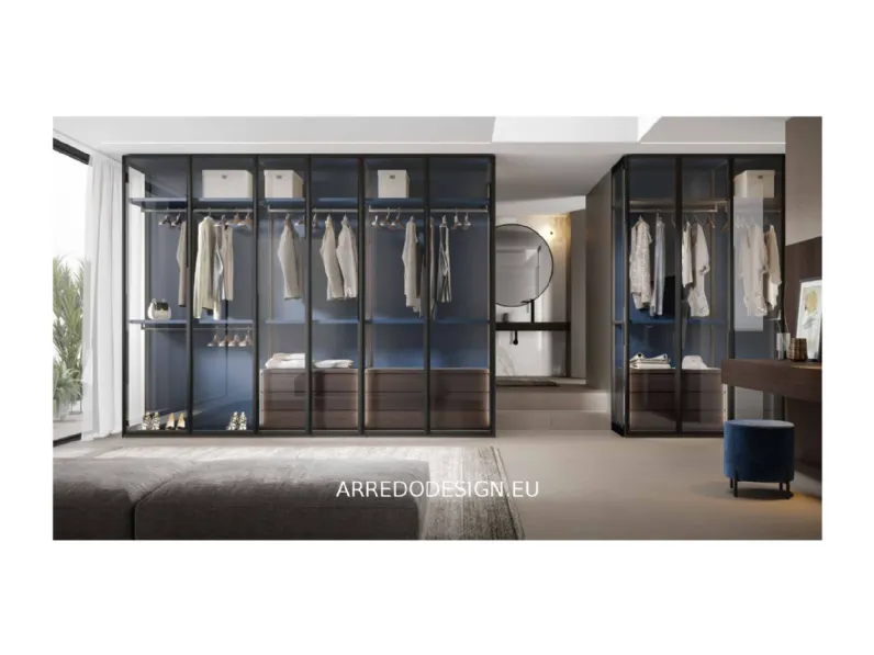 Armadio scontato 30% modello Glass di Veneran