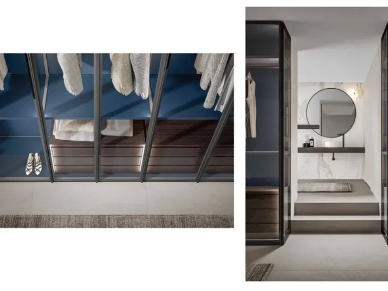 Armadio scontato 30% modello Glass di Veneran