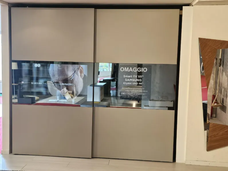 Armadio di Tomasella modello Primafila in laminato opaco con sconto -32%