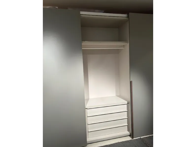 Armadio design Wood di Sangiacomo a PREZZO OUTLET -34%