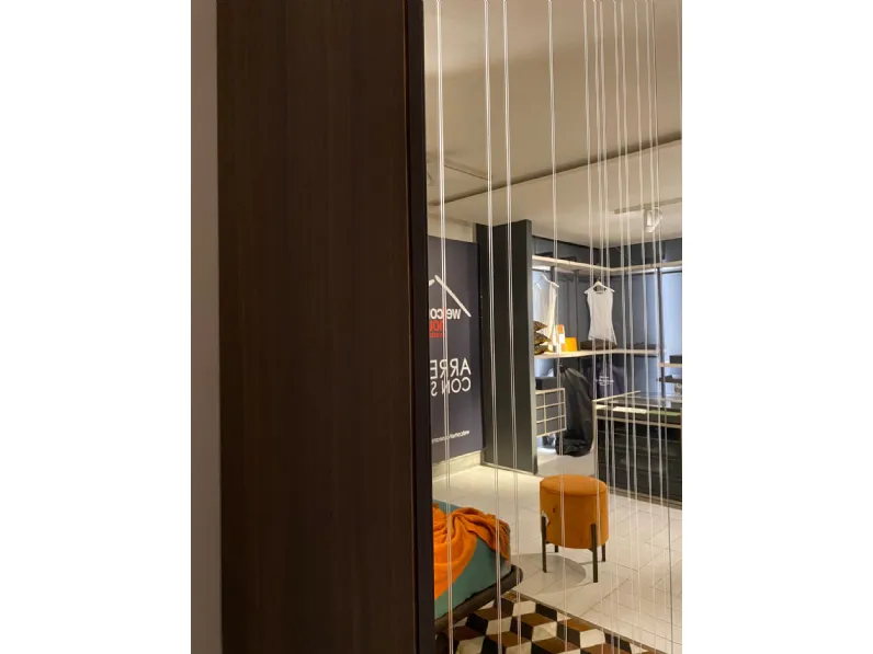 Armadio con ante scorrevoli modello Raggio scontato del 40%