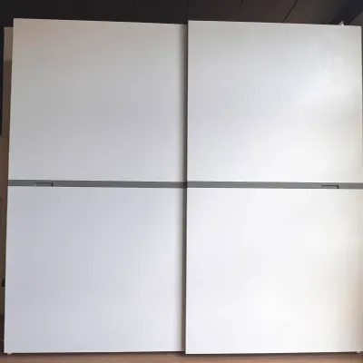 Armadio in laminato materico Slide a marchio Giessegi scontato -50%