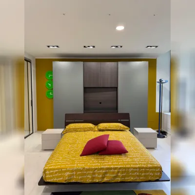 Armadio Smart realizzato in laminato materico di Tomasella scontato -35%