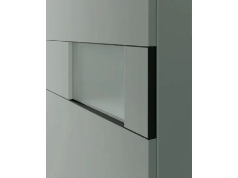 Armadio ante scorrevoli in laminato materico modello Armadio pitti  di Tomasella 