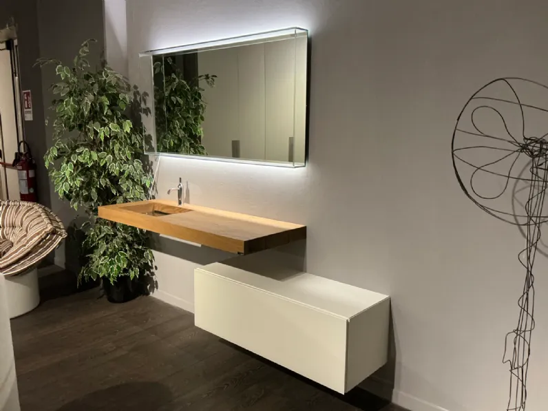 Mobile bagno in legno modello 36e8 di Lago a prezzo Outlet