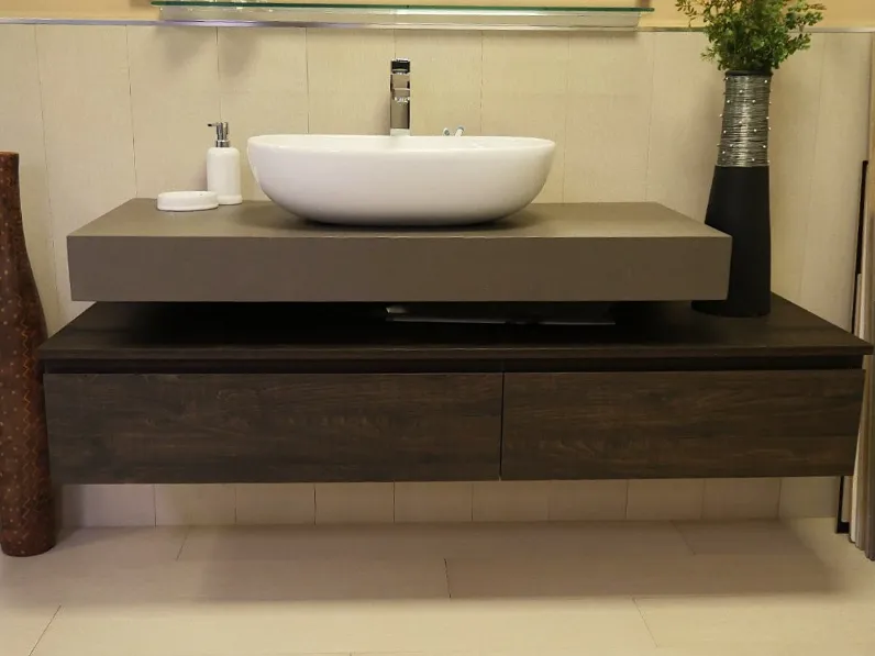 ARREDO BAGNO Arcom: mobile SCONTATO in OFFERTA OUTLET - 53%