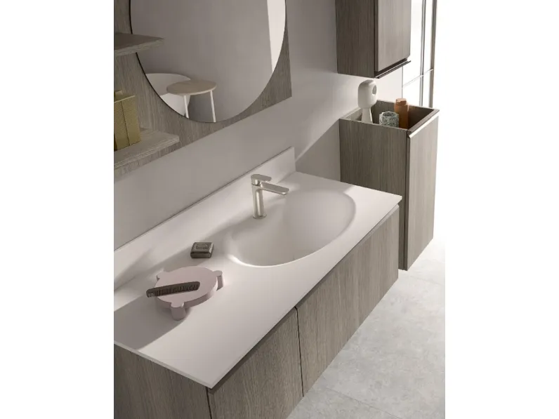 Bik 07 Artigianale: mobile bagno sospeso A PREZZI OUTLET