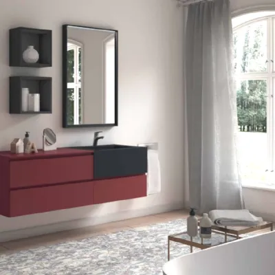 Arredamento bagno: mobile Artigianale Composizione 4 a prezzi outlet