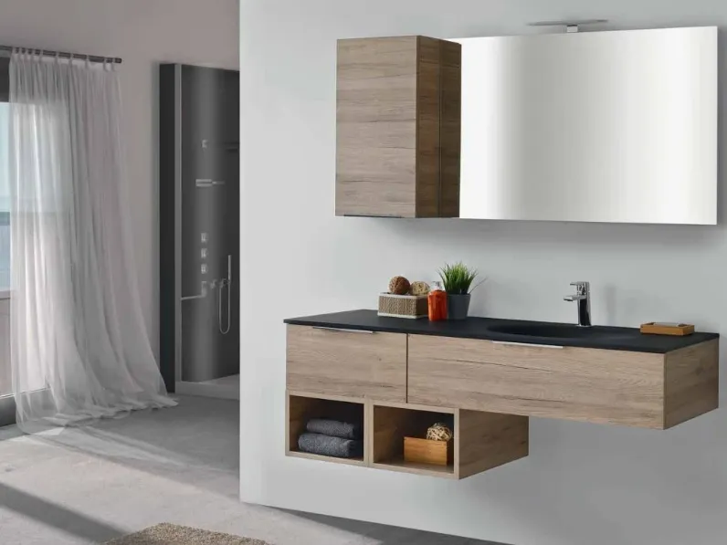 Mobile per il bagno Artigianale Composizione 5 in offerta