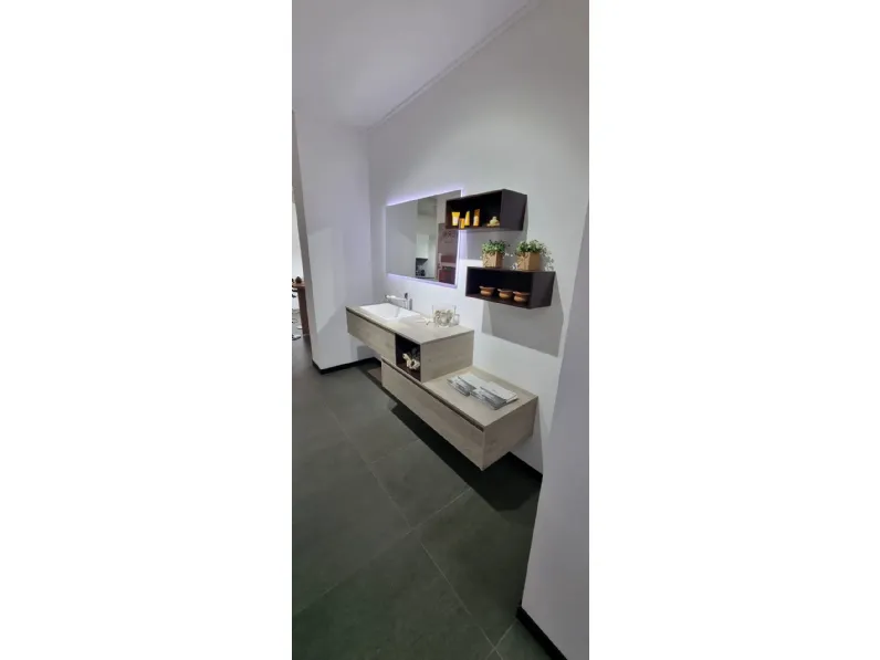 Arredamento bagno: mobile Baxar M2 system in Offerta Outlet