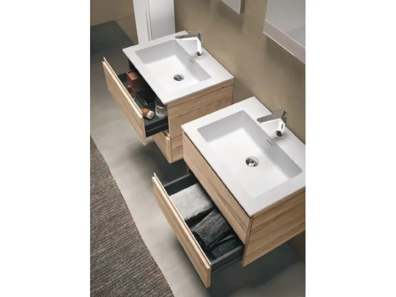 Syntesy 60 m1 surf Baxar: mobile bagno sospeso A PREZZI OUTLET