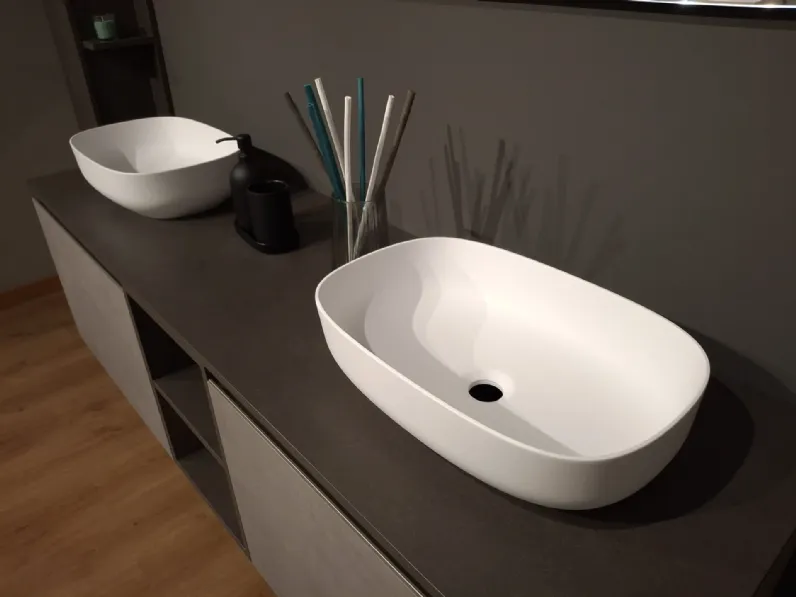 Mobile bagno Segno calce Cerasa SCONTATO a PREZZI OUTLET