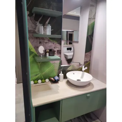 Arredamento bagno: mobile Compab Bagno f2-b201 espositivo con forte sconto