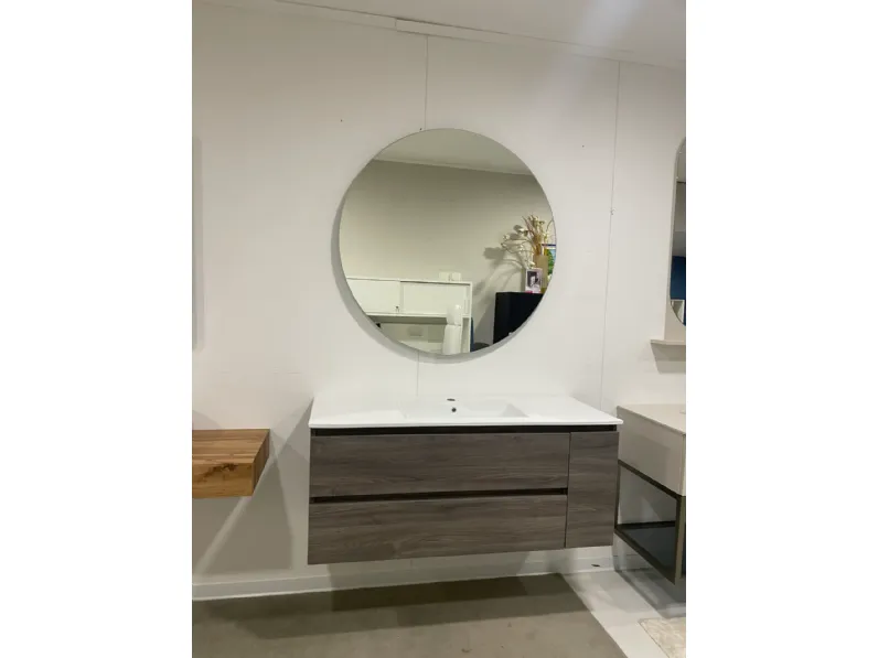Mobile bagno moderno Nettuno 128 di Compab in OFFERTA OUTLET - 68%