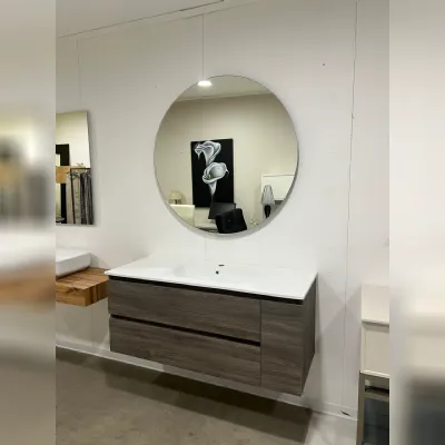 Mobile bagno moderno Nettuno 128 di Compab in OFFERTA OUTLET - 68%