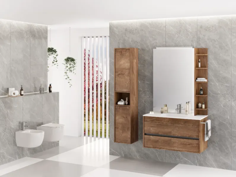 Duetto 09 Mastella: mobile da bagno A PREZZI OUTLET