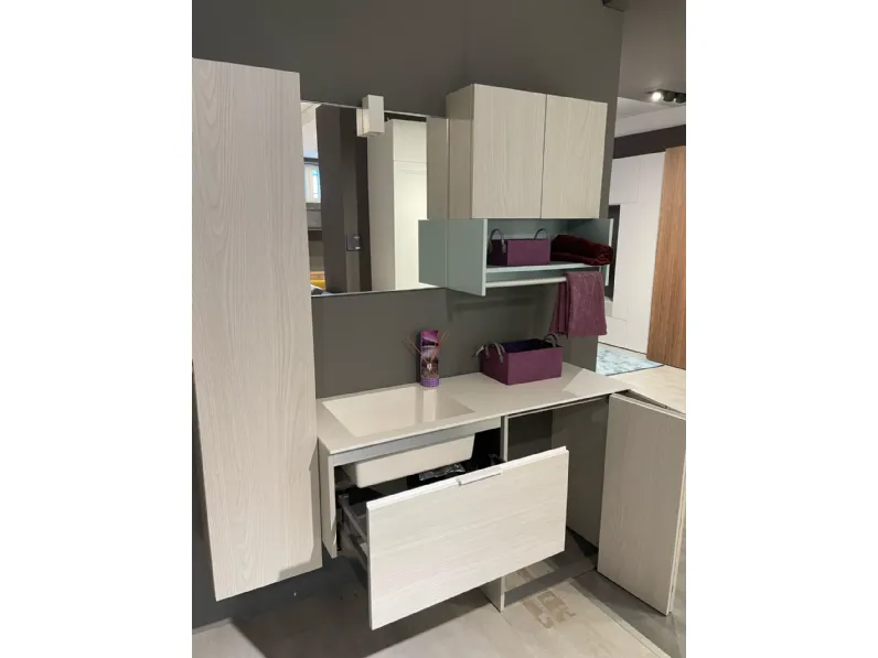 Arredamento bagno: mobile Novello Bano lavanderia  a prezzo Outlet