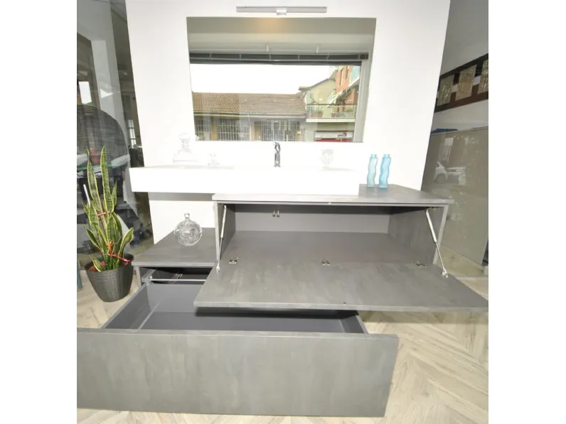 Mobile per il bagno Scavolini bathrooms Concrete con forte sconto