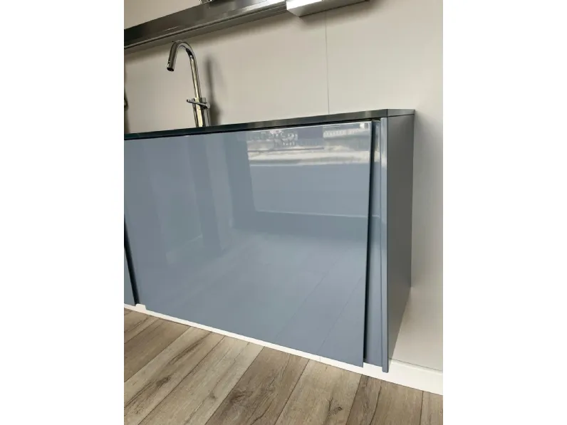 Mobile bagno in laccato lucido modello Lagu di Scavolini bathrooms in Offerta Outlet