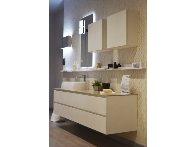 Mobile bagno in altro modello Rivo di Scavolini bathrooms a prezzo Outlet