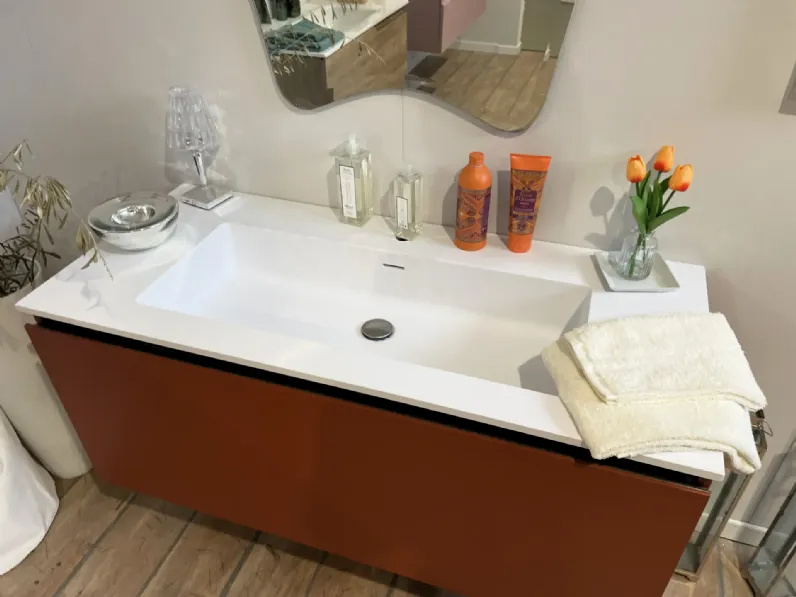 Mobile bagno in laccato opaco modello Miko di Scavolini in Offerta Outlet