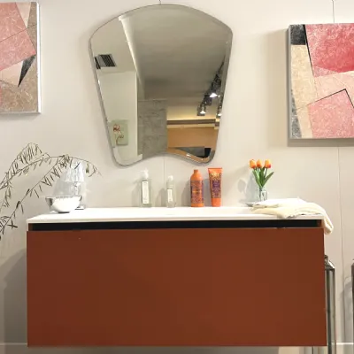 Mobile bagno in laccato opaco modello Miko di Scavolini in Offerta Outlet