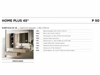 Mobile bagno sospeso Home plus 45 di Arbi SCONTATO - 23%