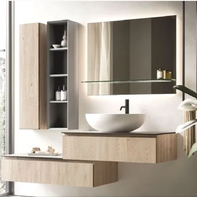 Mobile bagno sospeso Home plus 45 di Arbi SCONTATO - 23%