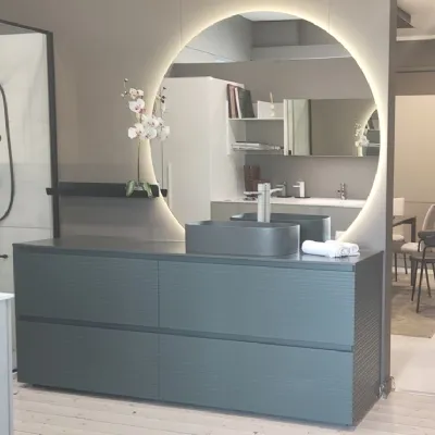 Mobile bagno in laccato opaco modello M3 system di Baxar in Offerta Outlet