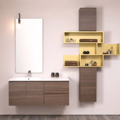 Mobile bagno Sospeso N96 - atlantic outlet Diotti.com con forte sconto