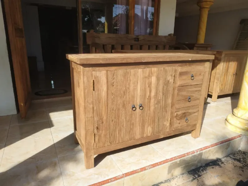 Mobile bagno A terra Mobile bagno lingo 120 Outlet etnico in offerta